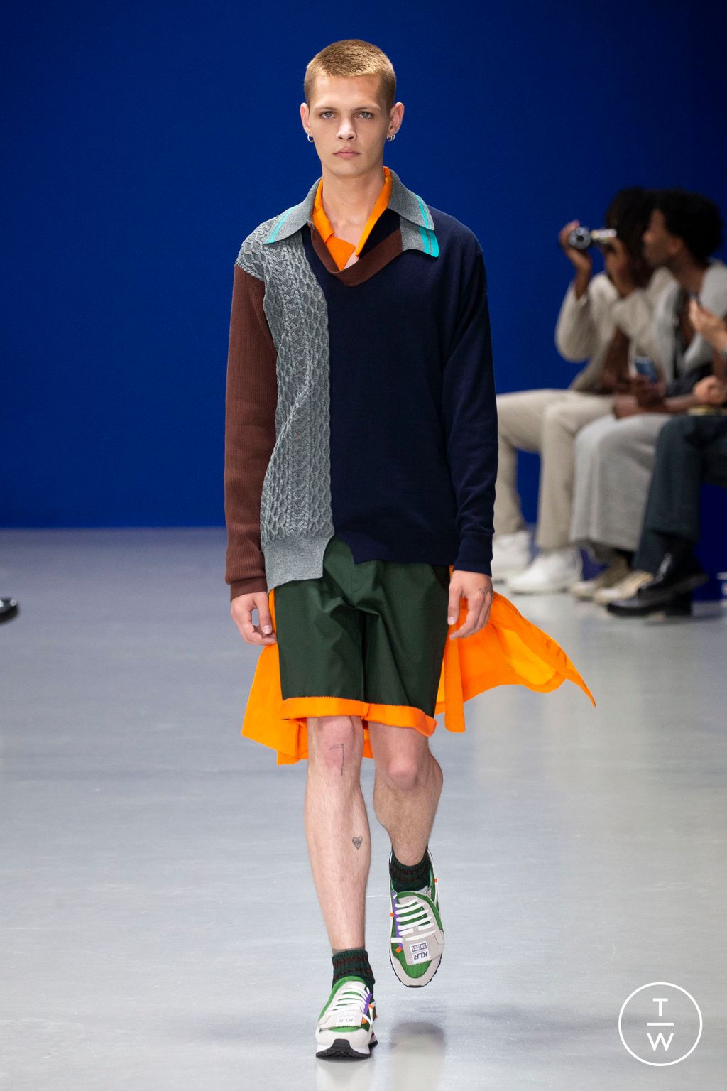 Fashion Week Paris Spring/Summer 2023 look 13 from the Kolor collection menswear