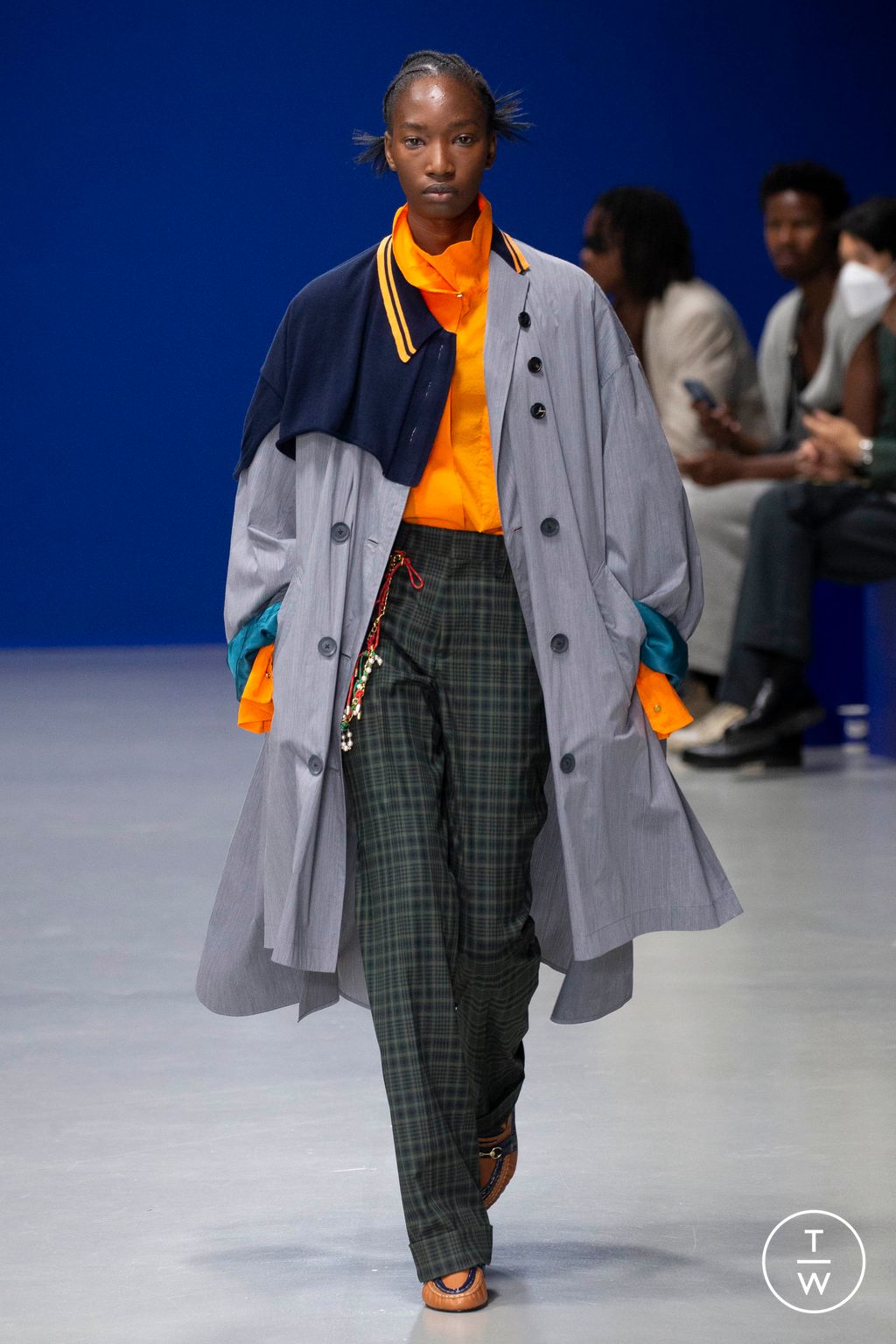 Fashion Week Paris Spring/Summer 2023 look 14 from the Kolor collection 男装