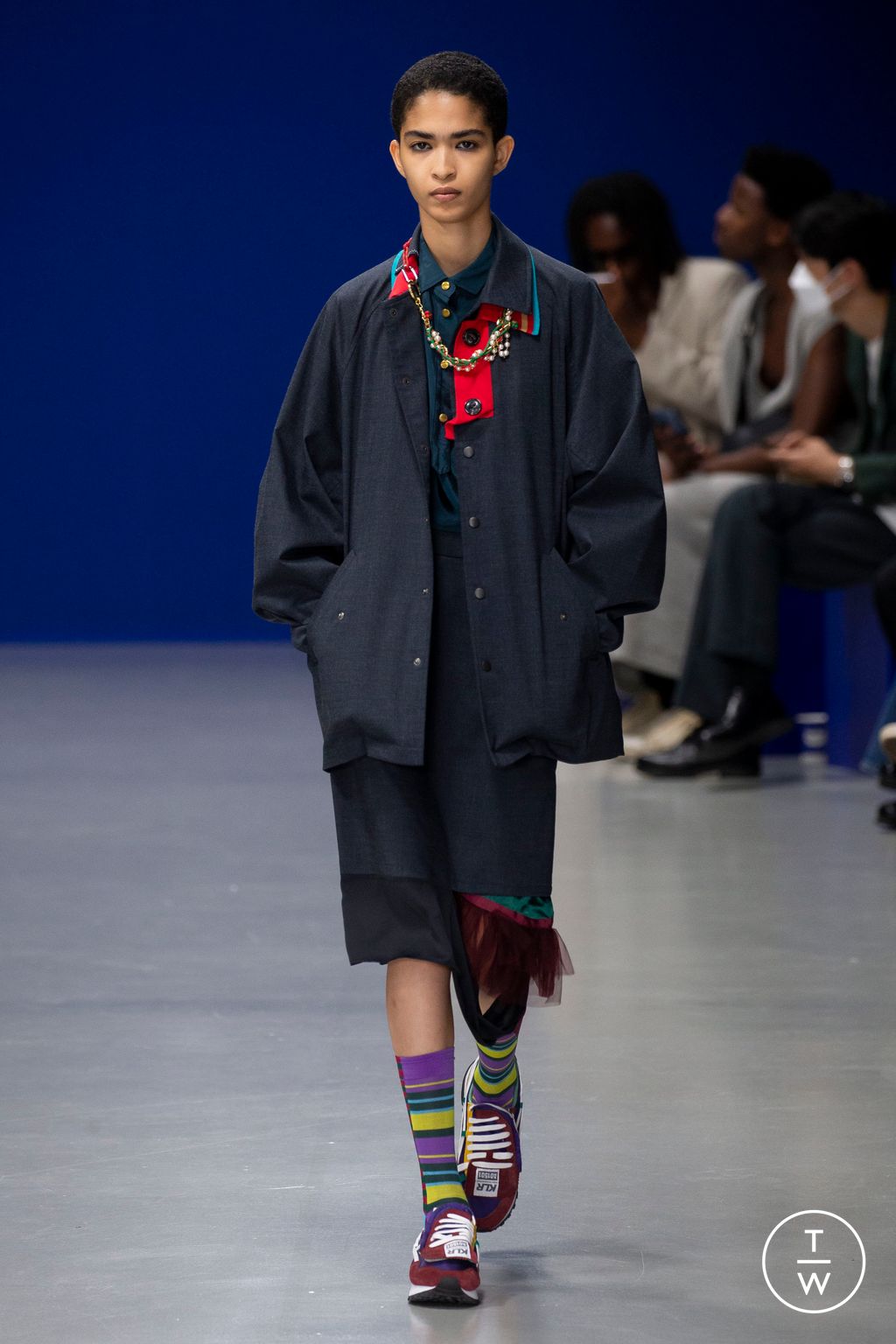 Fashion Week Paris Spring/Summer 2023 look 40 from the Kolor collection menswear