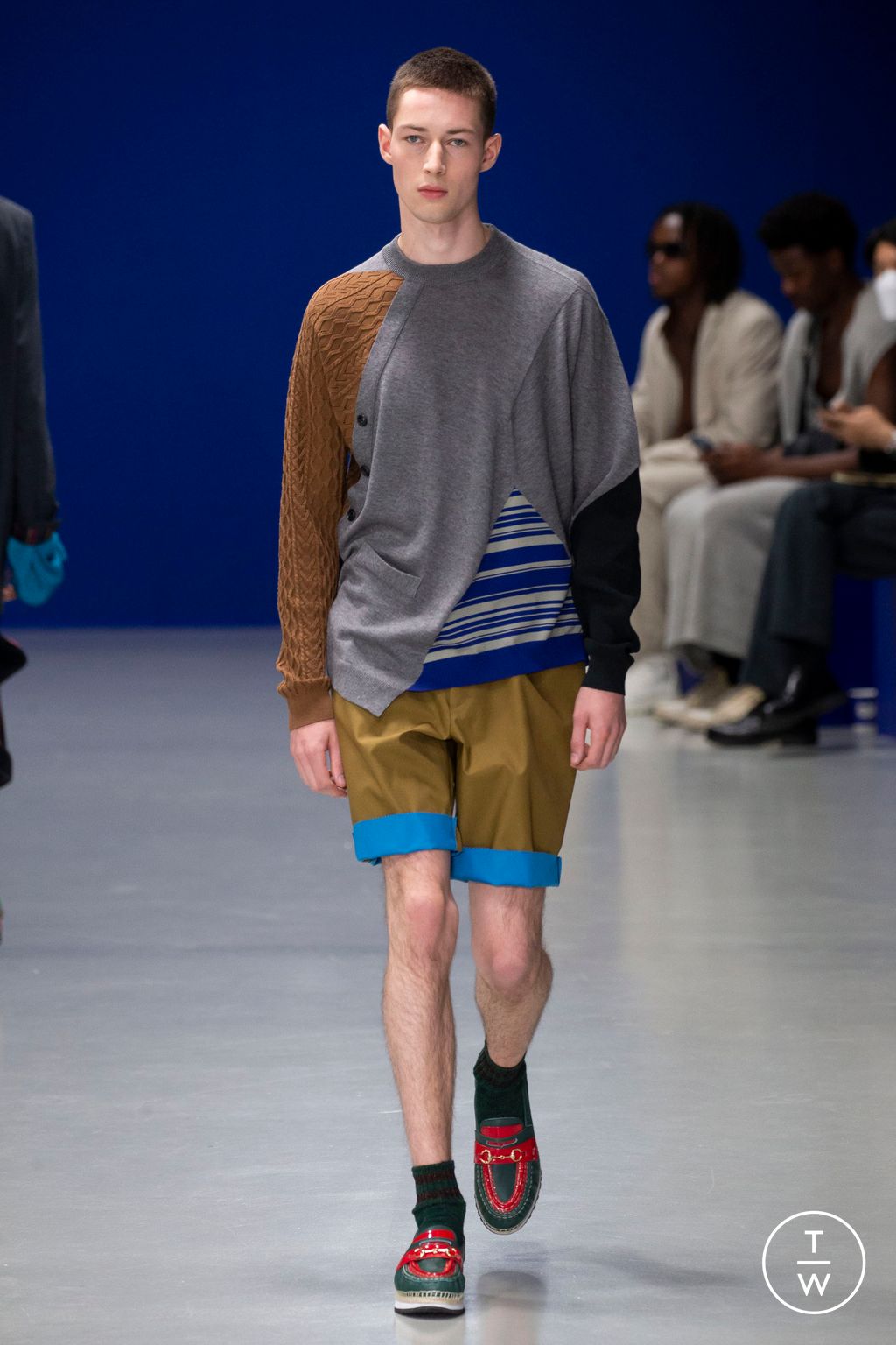 Fashion Week Paris Spring/Summer 2023 look 42 from the Kolor collection menswear
