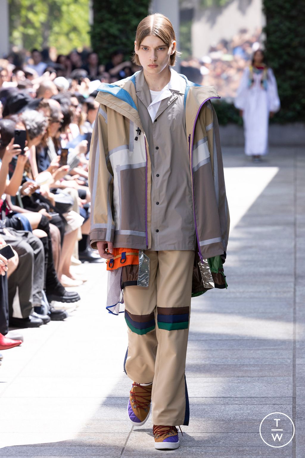Fashion Week Paris Spring/Summer 2024 look 2 from the Kolor collection menswear