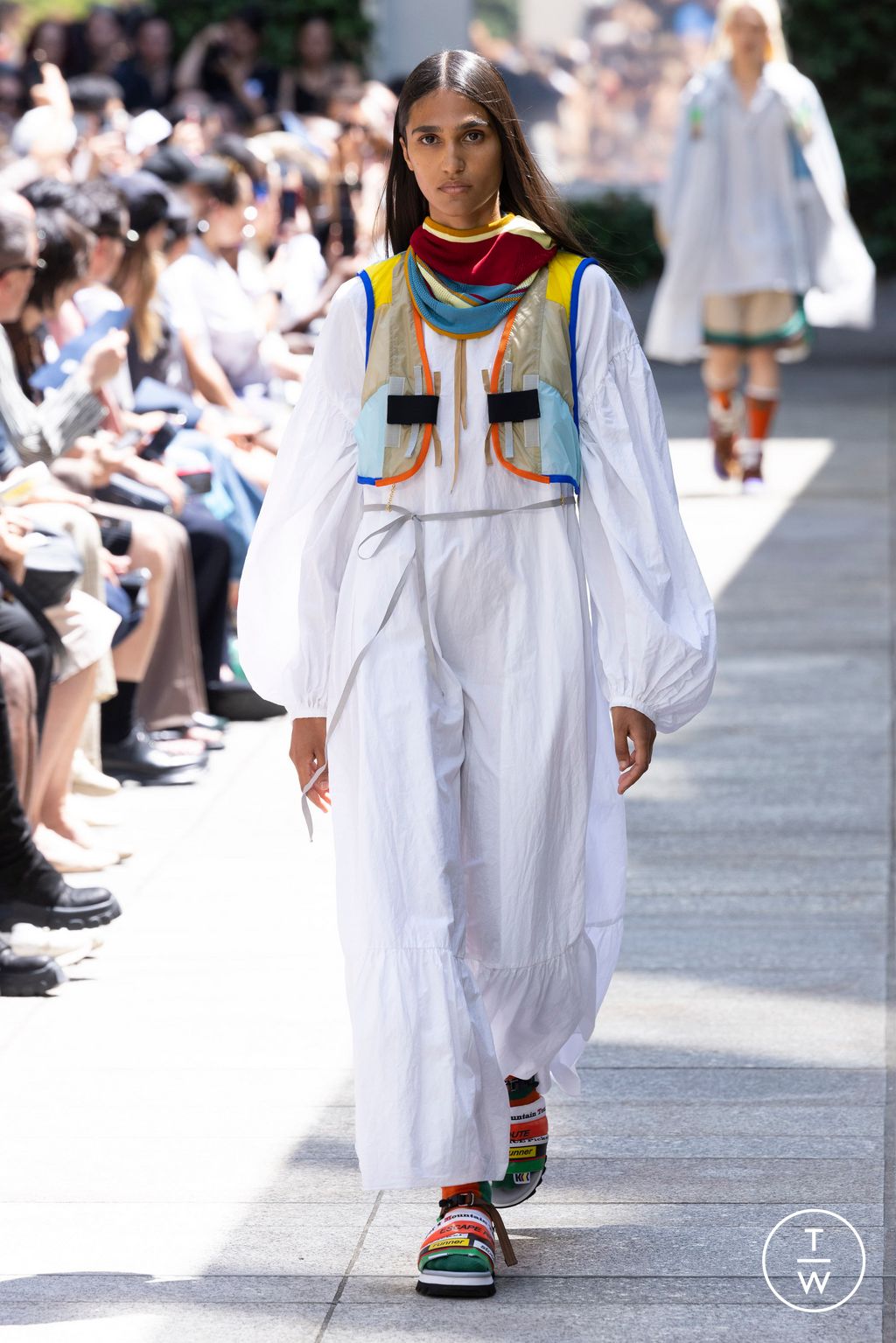 Fashion Week Paris Spring/Summer 2024 look 3 from the Kolor collection 男装
