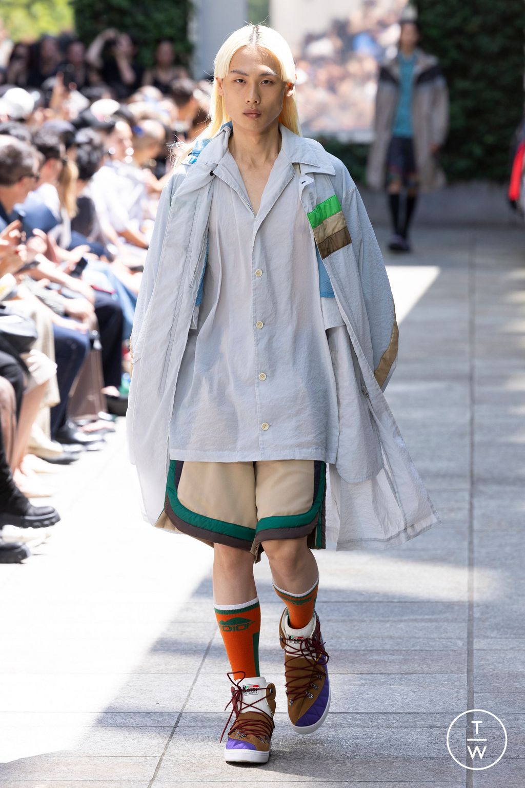 Fashion Week Paris Spring/Summer 2024 look 4 from the Kolor collection menswear
