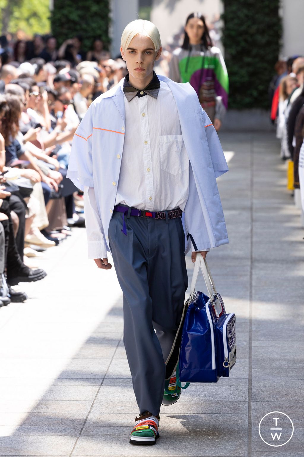Fashion Week Paris Spring/Summer 2024 look 12 from the Kolor collection 男装