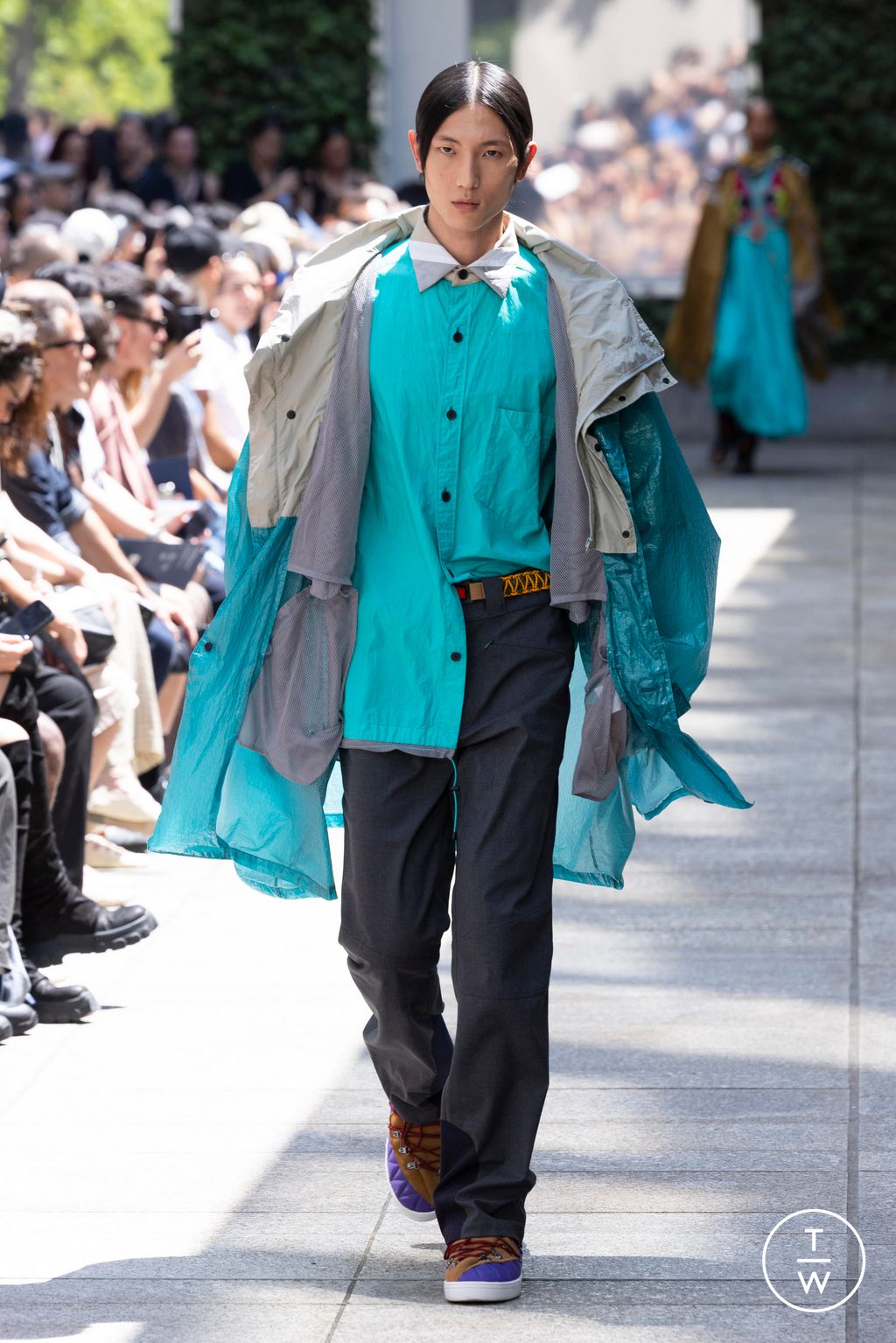 Fashion Week Paris Spring/Summer 2024 look 17 from the Kolor collection 男装