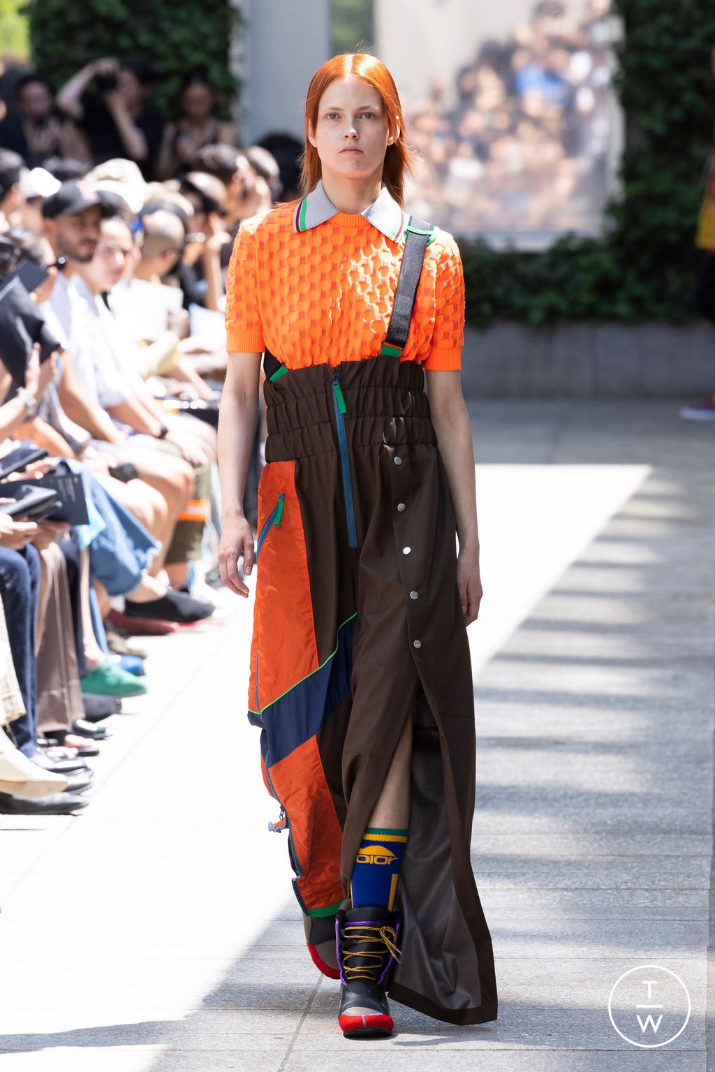 Fashion Week Paris Spring/Summer 2024 look 25 de la collection Kolor menswear