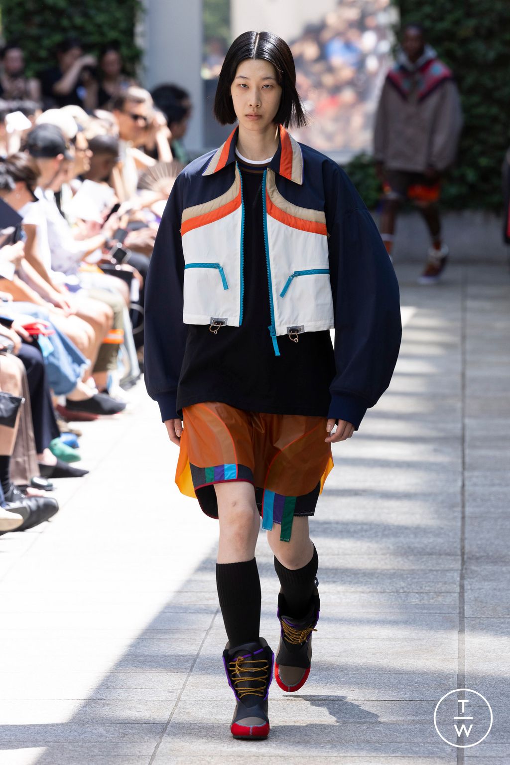 Fashion Week Paris Spring/Summer 2024 look 30 from the Kolor collection menswear