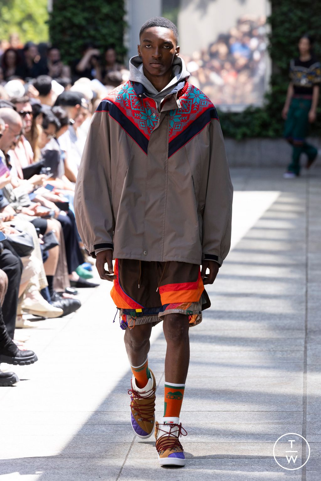 Fashion Week Paris Spring/Summer 2024 look 31 from the Kolor collection menswear