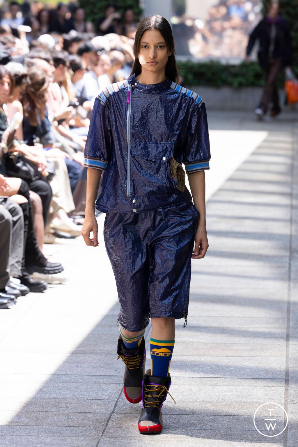 Fashion Week Paris Spring/Summer 2024 look 40 from the Kolor collection menswear
