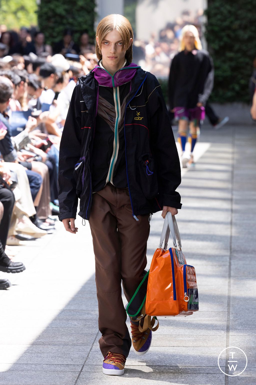 Fashion Week Paris Spring/Summer 2024 look 41 from the Kolor collection menswear