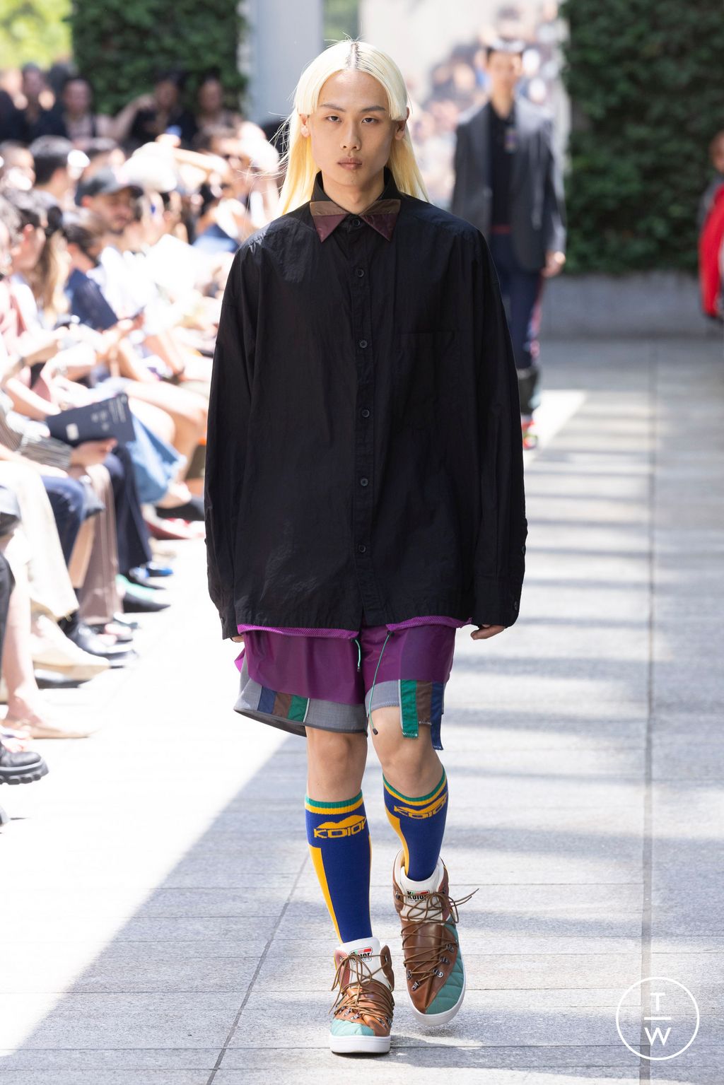 Fashion Week Paris Spring/Summer 2024 look 42 from the Kolor collection menswear