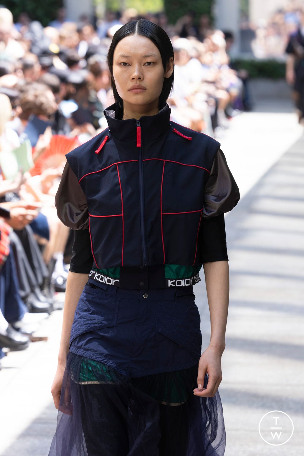 Fashion Week Paris Spring/Summer 2024 look 44 from the Kolor collection 男装