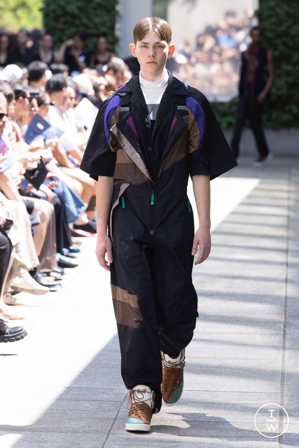 Fashion Week Paris Spring/Summer 2024 look 45 from the Kolor collection menswear