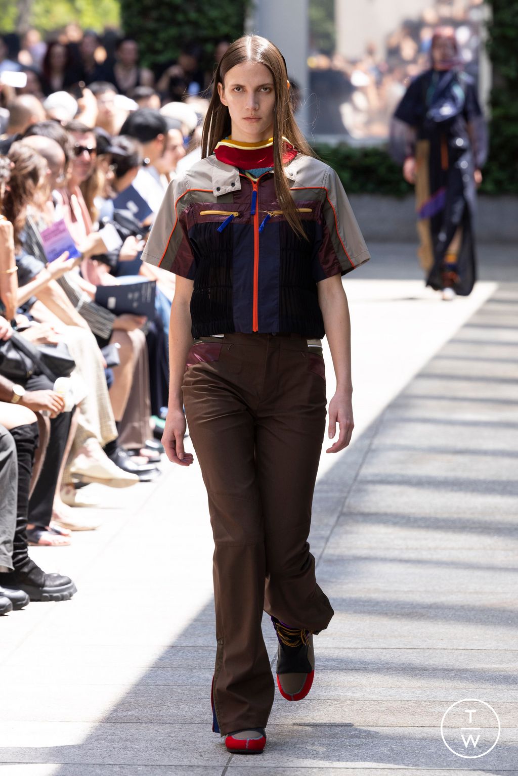 Fashion Week Paris Spring/Summer 2024 look 47 de la collection Kolor menswear