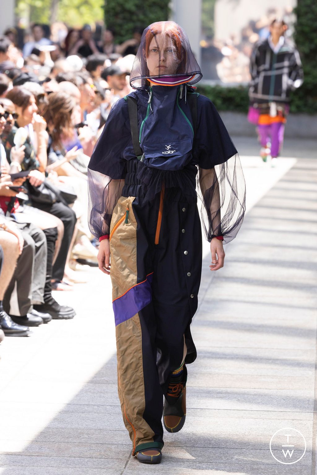 Fashion Week Paris Spring/Summer 2024 look 48 from the Kolor collection menswear