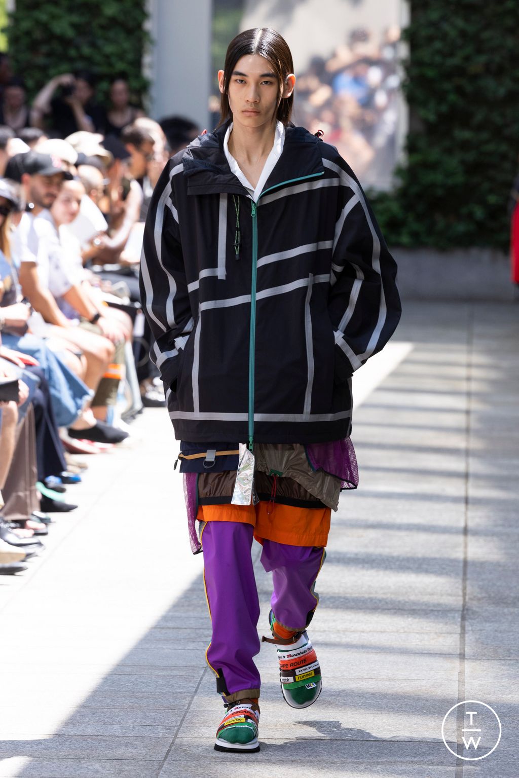 Fashion Week Paris Spring/Summer 2024 look 49 from the Kolor collection 男装