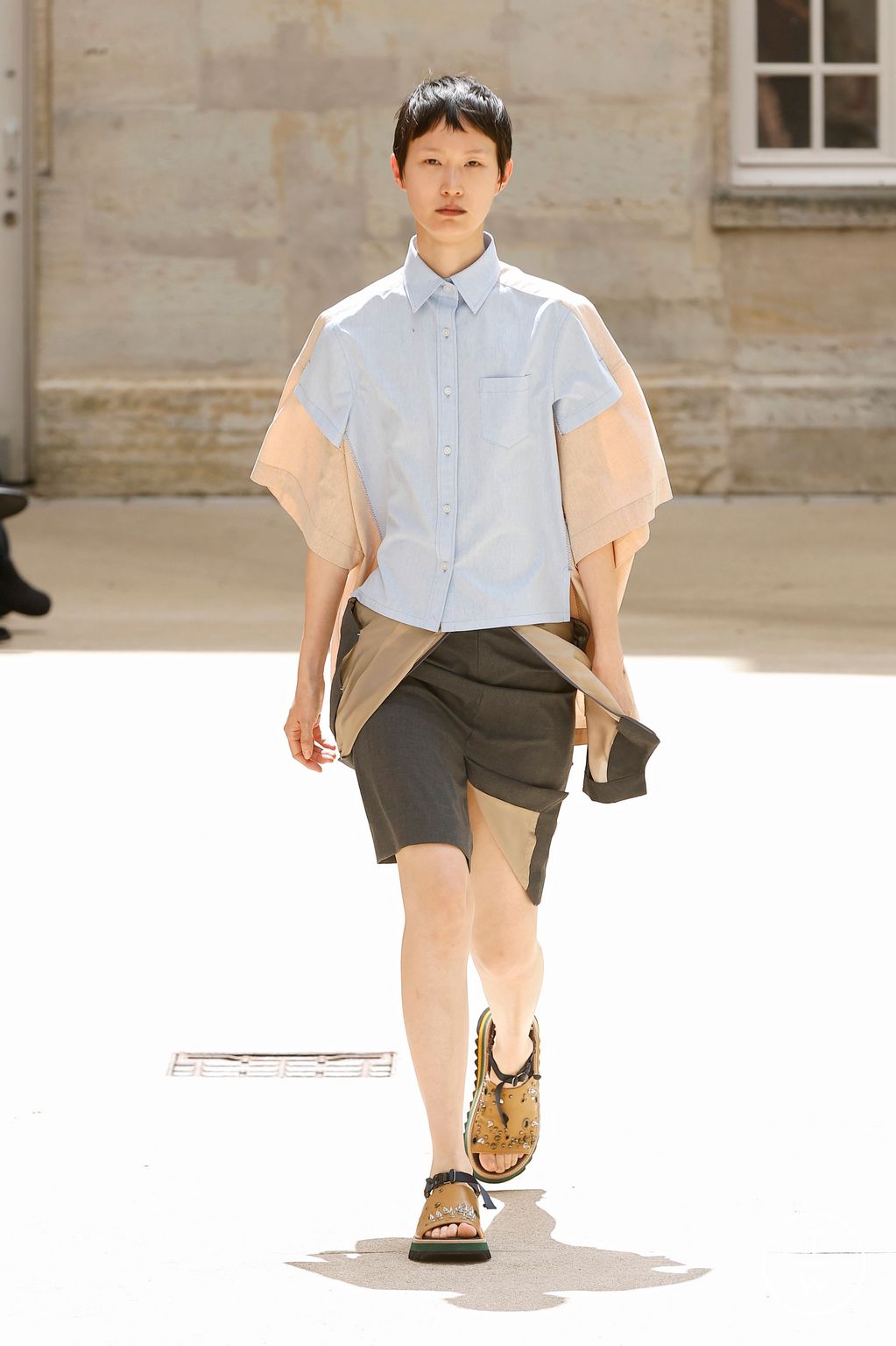 Fashion Week Paris Spring-Summer 2025 look 18 de la collection Kolor menswear