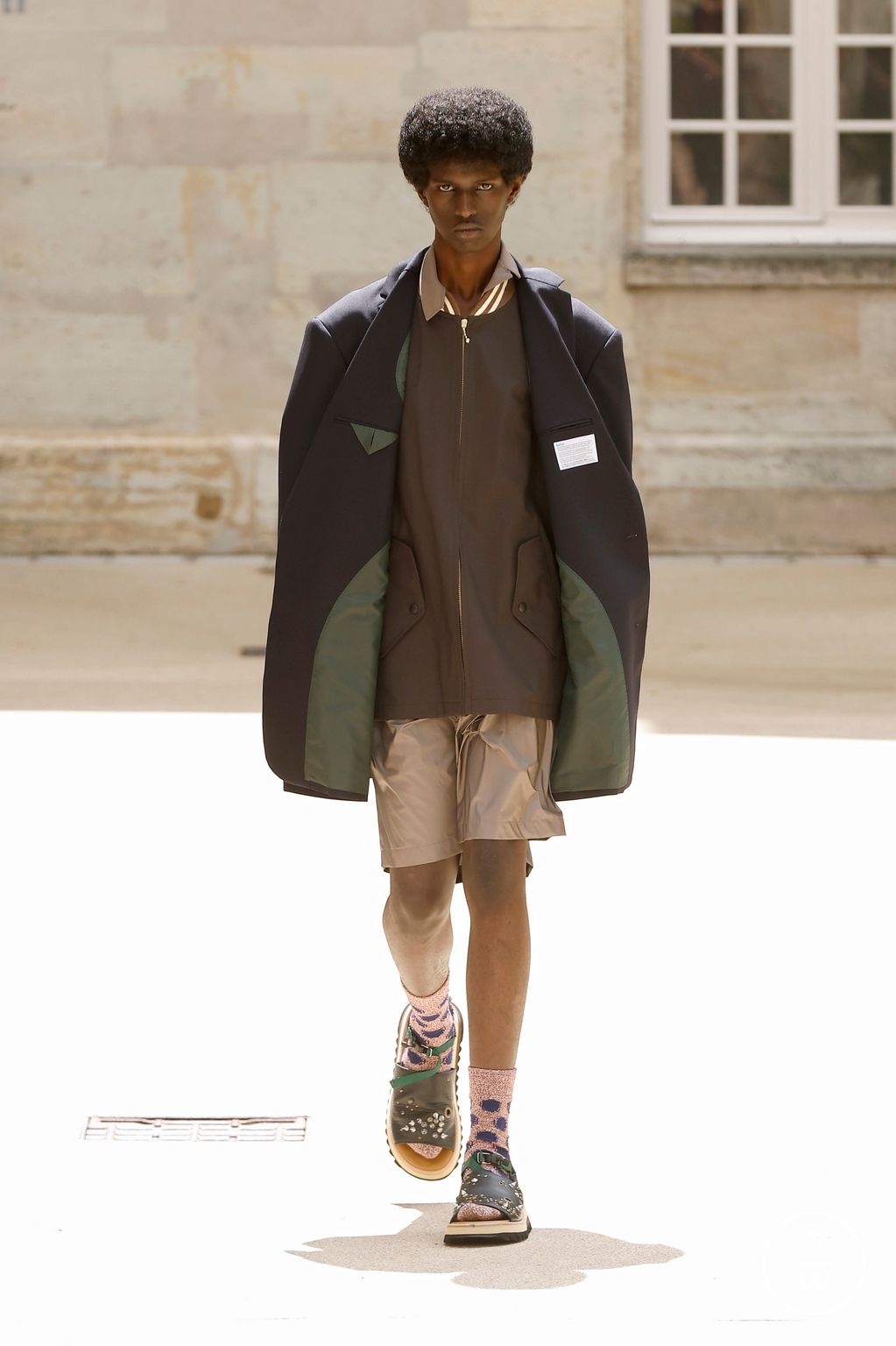 Fashion Week Paris Spring/Summer 2025 look 21 from the Kolor collection menswear
