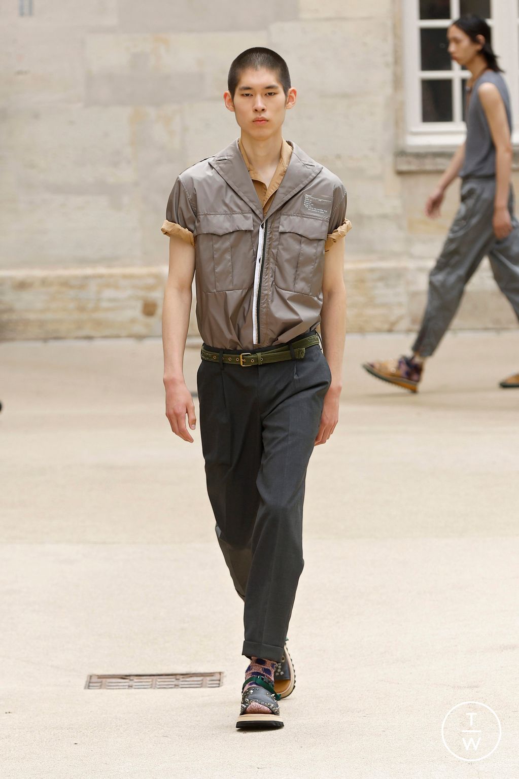 Fashion Week Paris Spring-Summer 2025 look 30 de la collection Kolor menswear