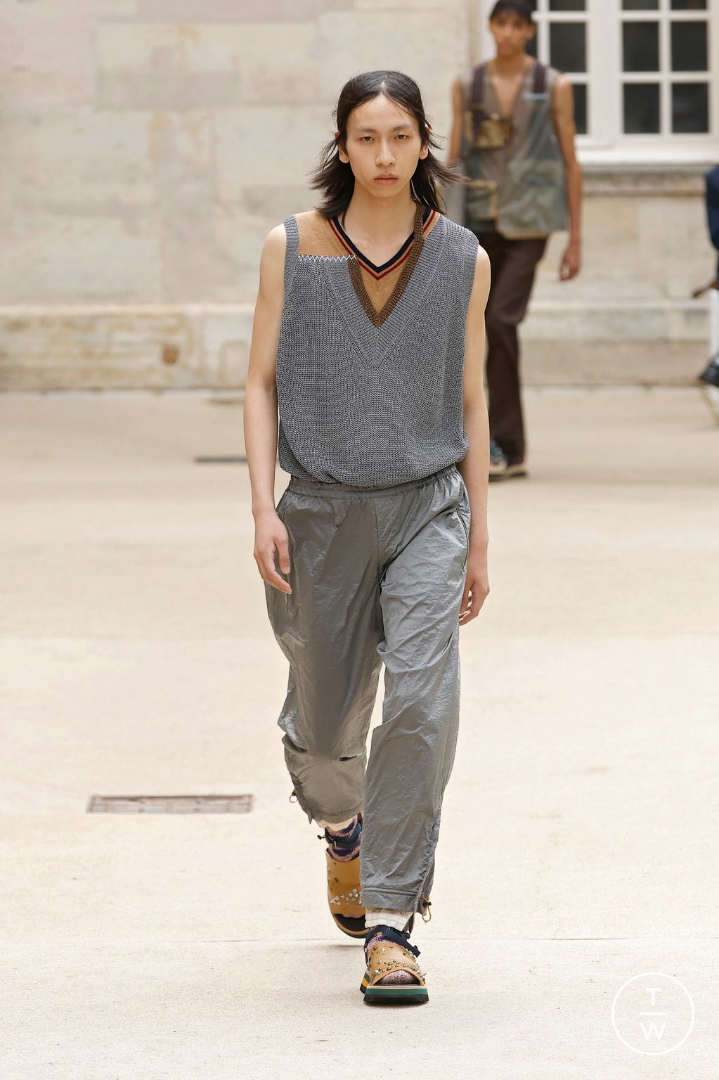 Fashion Week Paris Spring-Summer 2025 look 31 de la collection Kolor menswear