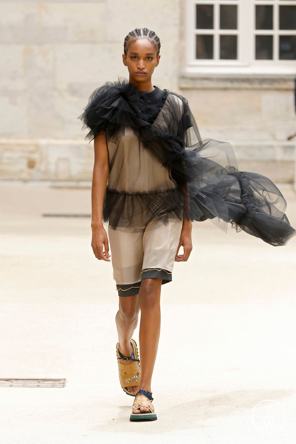 Fashion Week Paris Spring-Summer 2025 look 35 de la collection Kolor menswear