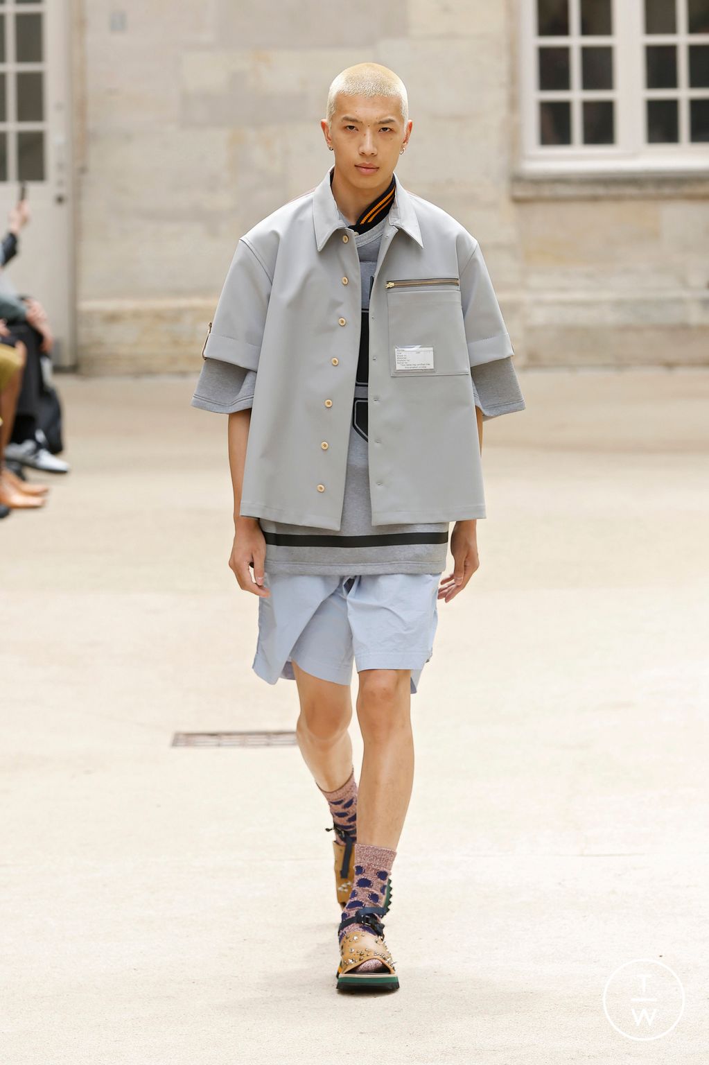 Fashion Week Paris Spring/Summer 2025 look 41 de la collection Kolor menswear