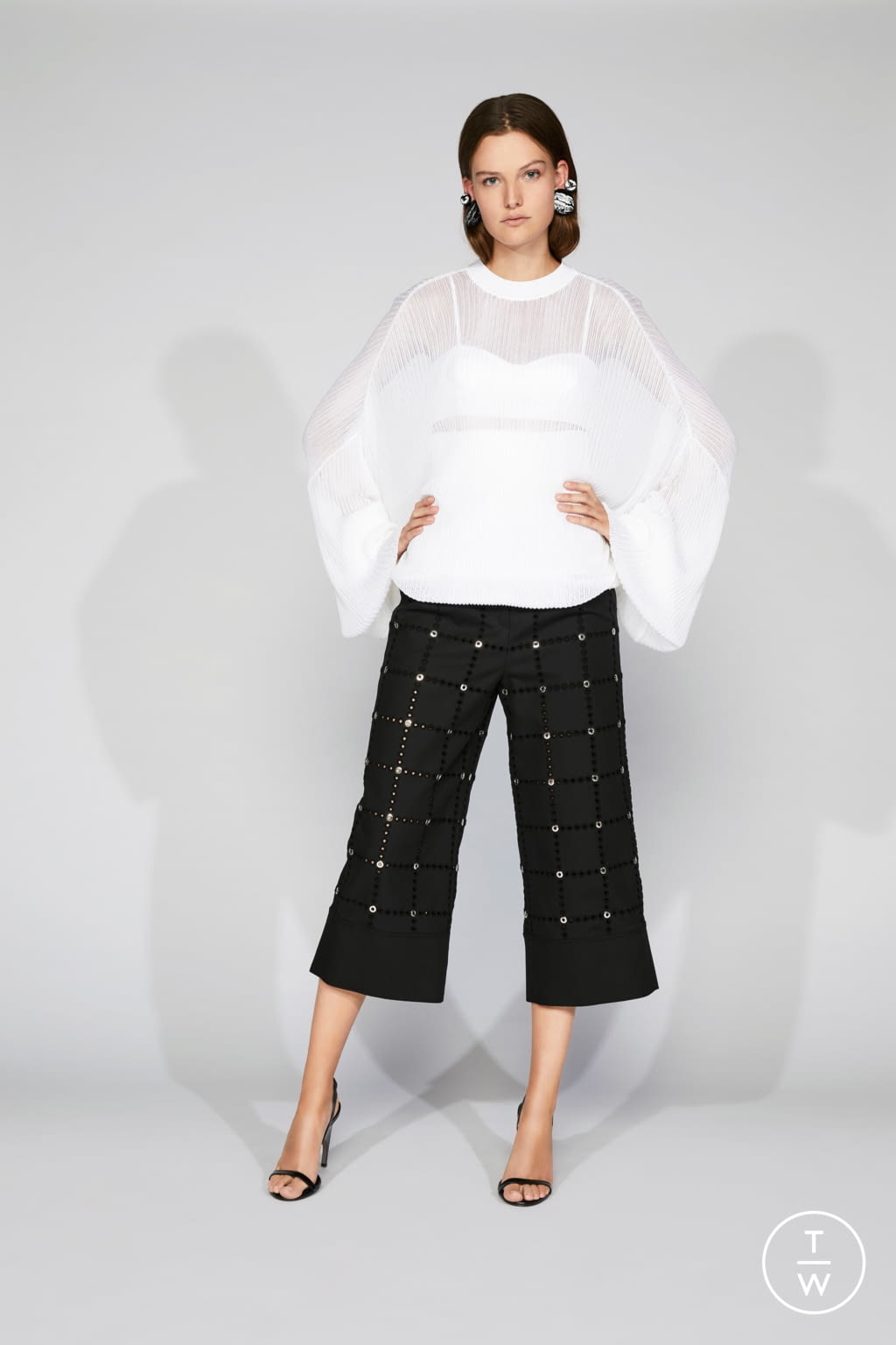 Fashion Week Milan Resort 2019 look 11 from the Krizia collection womenswear