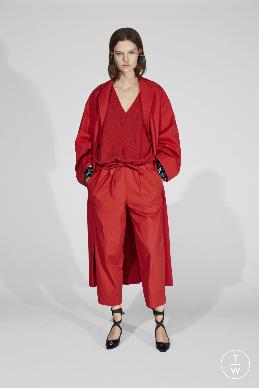 Fashion Week Milan Resort 2019 look 21 de la collection Krizia womenswear