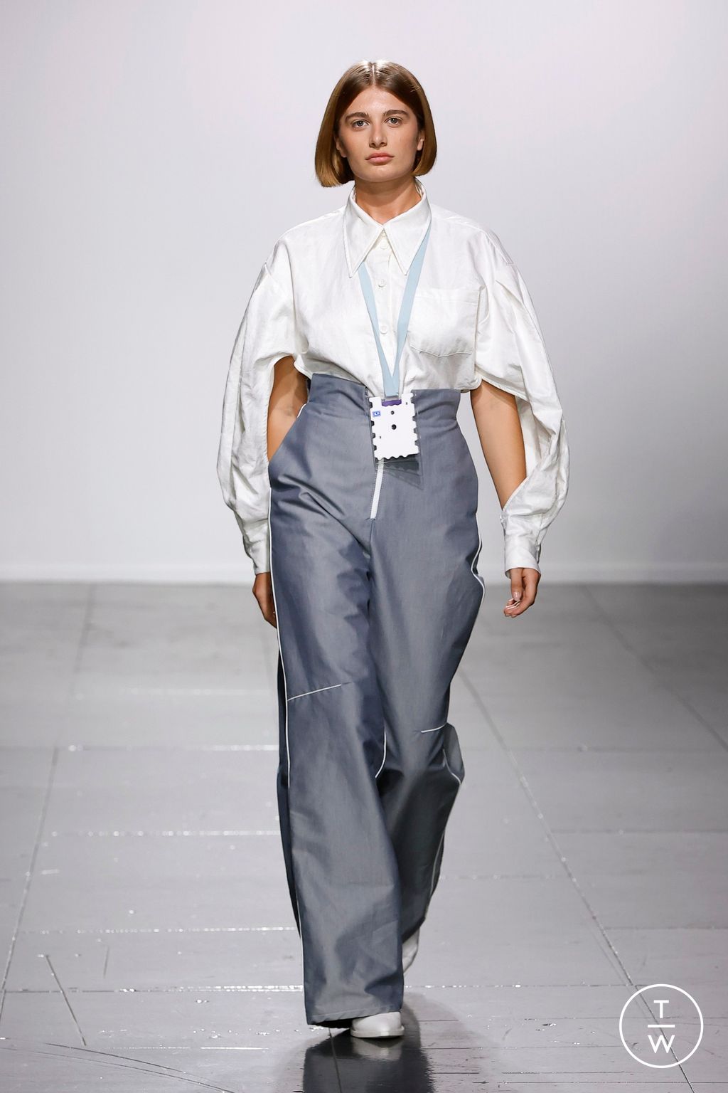 Fashion Week London Spring/Summer 2024 look 8 from the KSENIASCHNAIDER collection womenswear