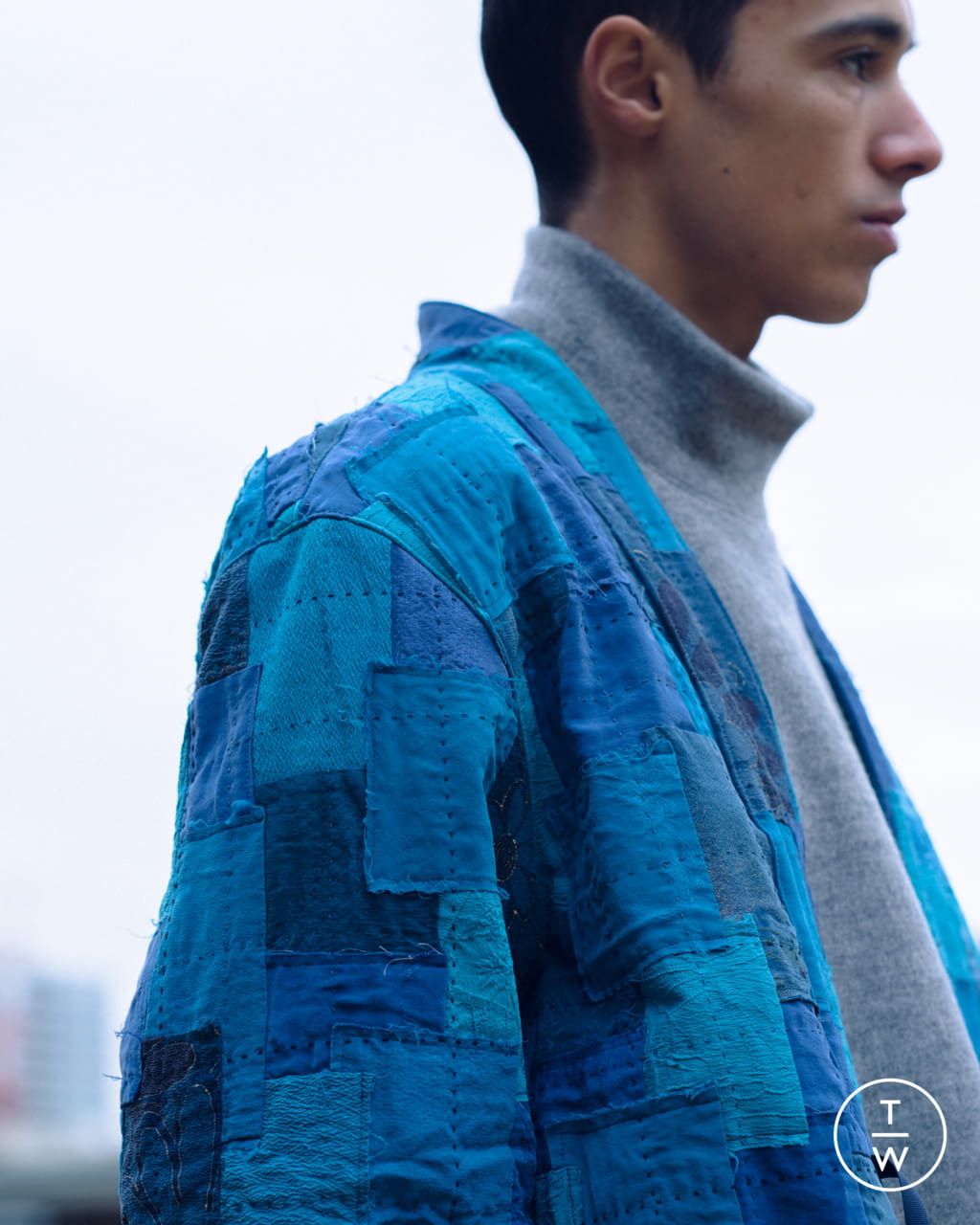 Fashion Week New York Fall/Winter 2021 look 14 from the Kuon collection menswear