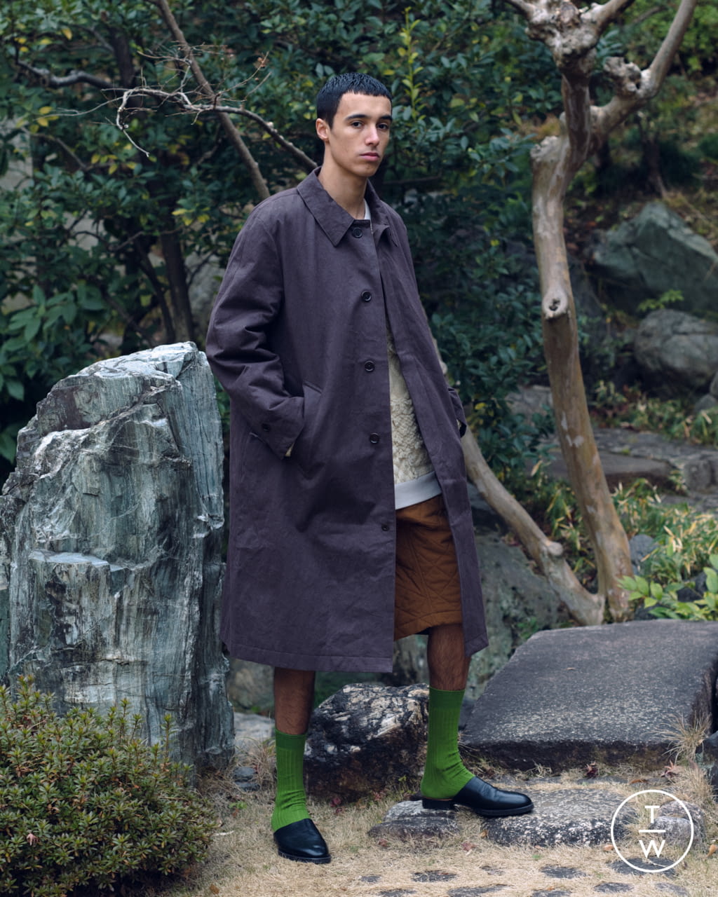 Fashion Week New York Fall/Winter 2021 look 18 from the Kuon collection menswear