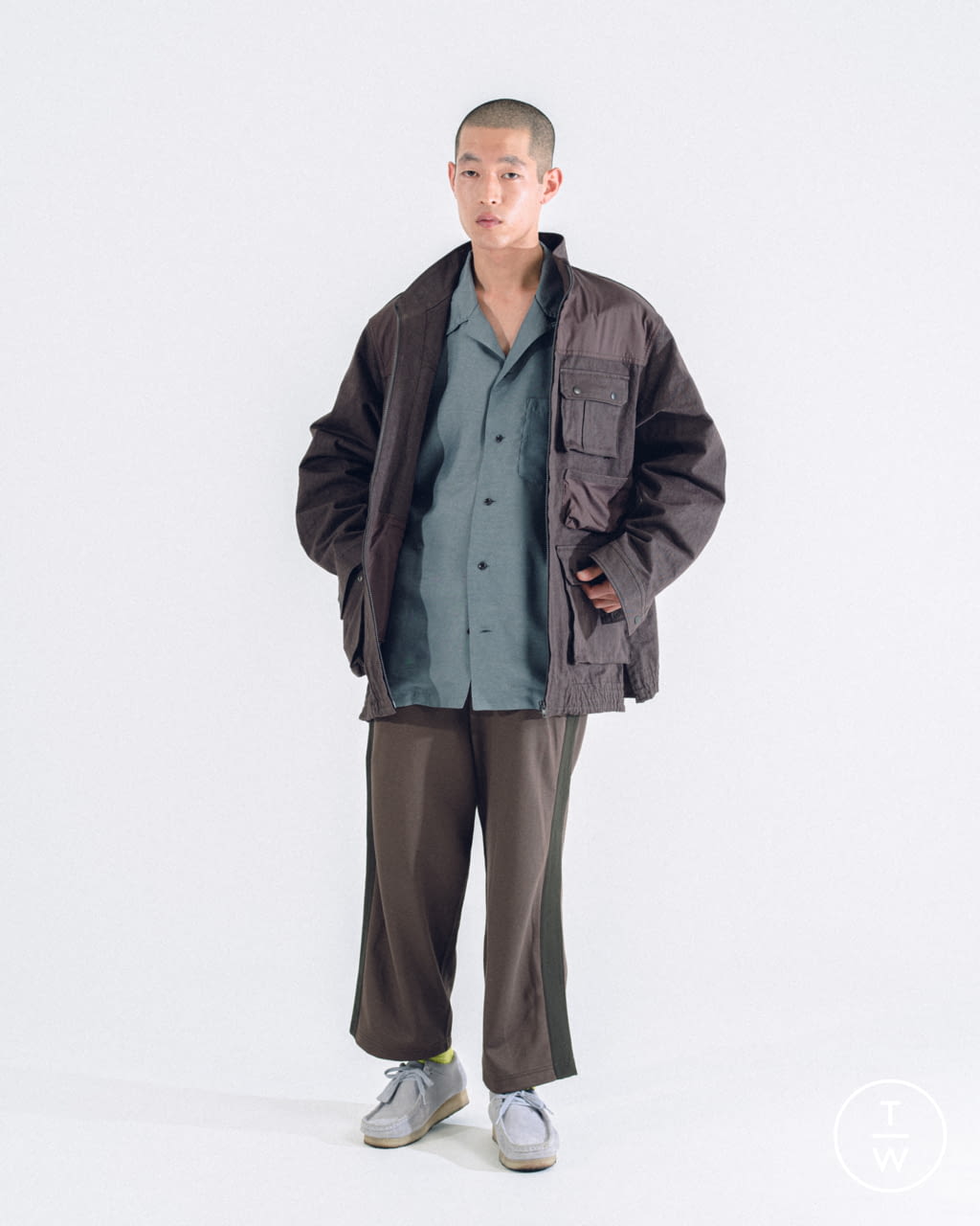 Fashion Week New York Fall/Winter 2021 look 25 from the Kuon collection menswear