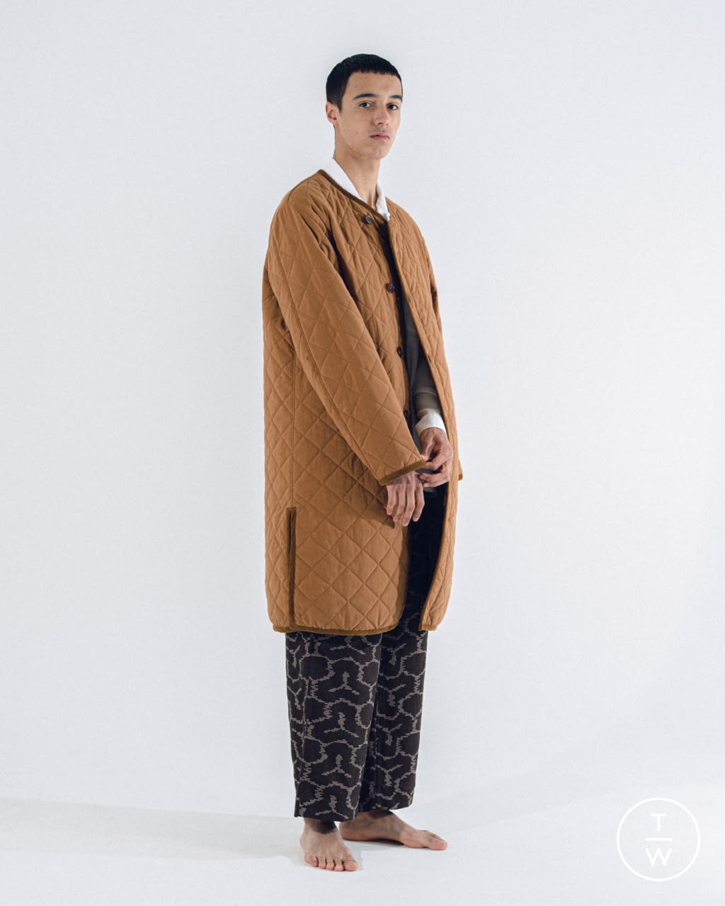 Fashion Week New York Fall/Winter 2021 look 30 from the Kuon collection menswear