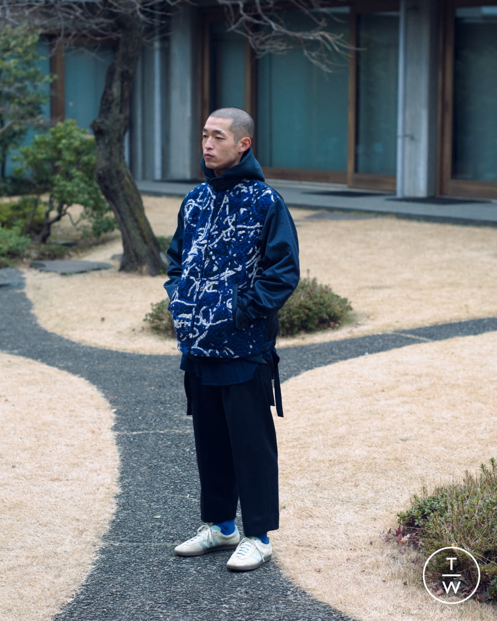 Fashion Week New York Fall/Winter 2021 look 32 from the Kuon collection menswear