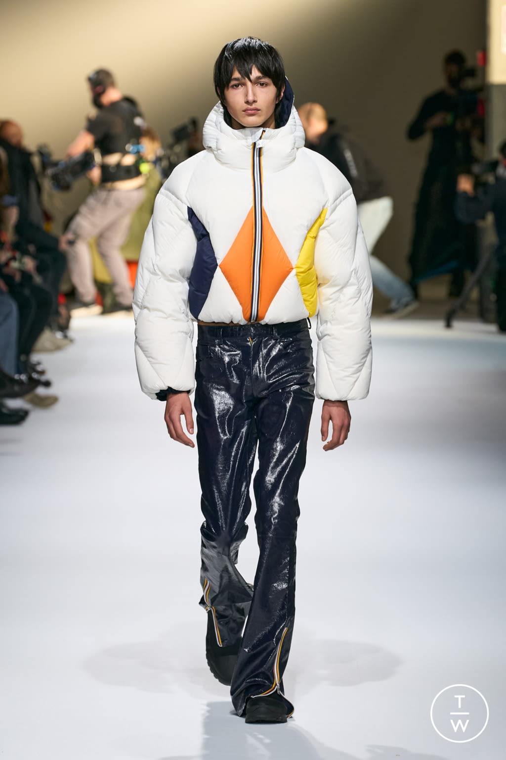 Fashion Week Milan Fall/Winter 2022 look 1 from the K-WAY R&D collection menswear