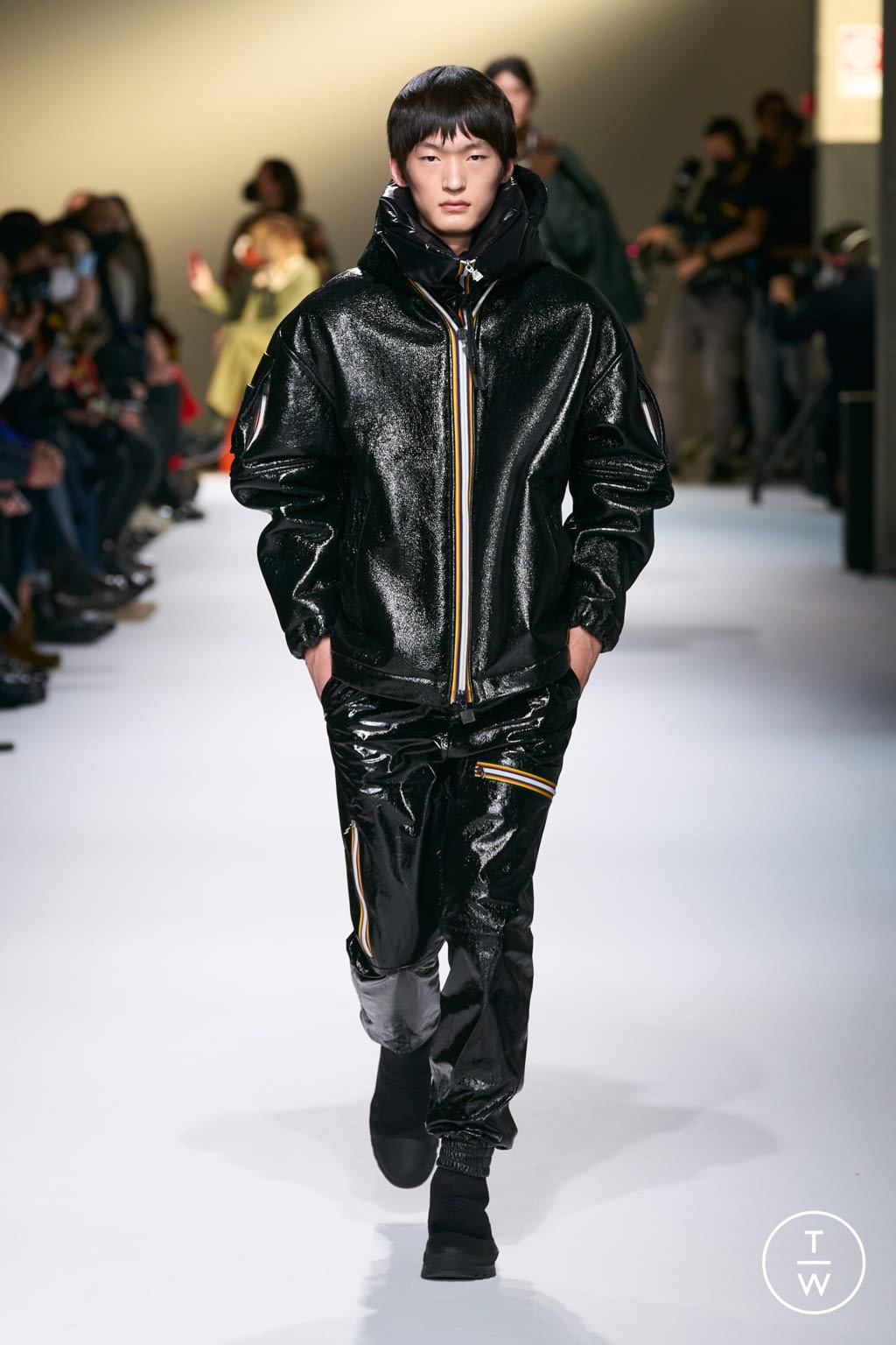 Fashion Week Milan Fall/Winter 2022 look 26 from the K-WAY R&D collection 男装