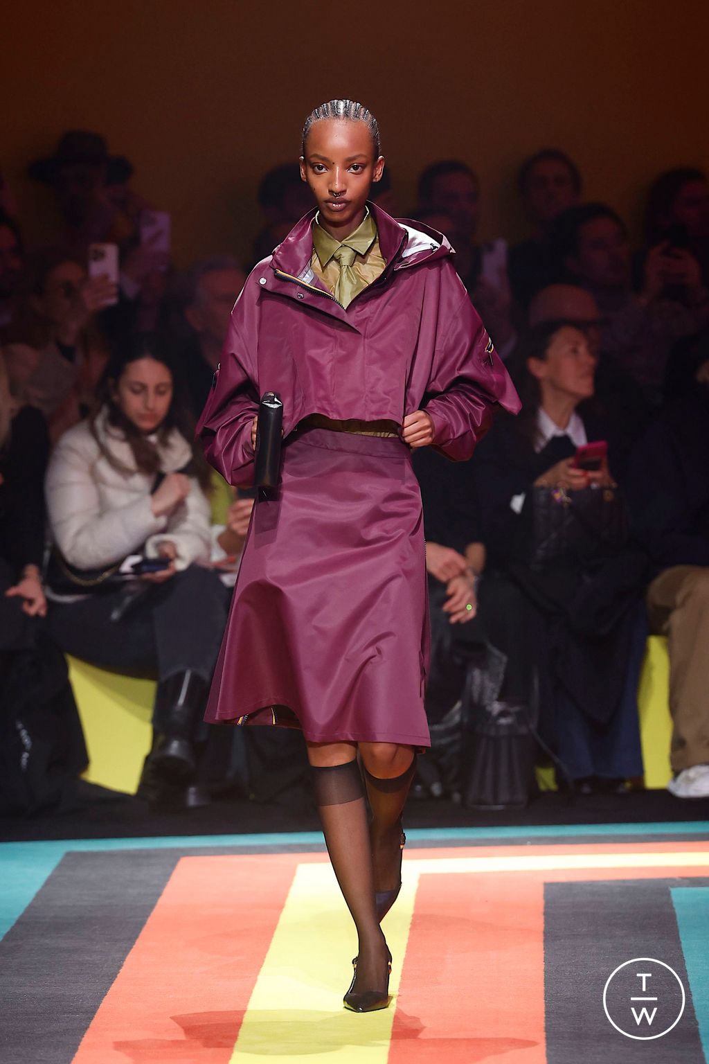 Fashion Week Milan Fall/Winter 2025 look 3 from the K-WAY collection womenswear
