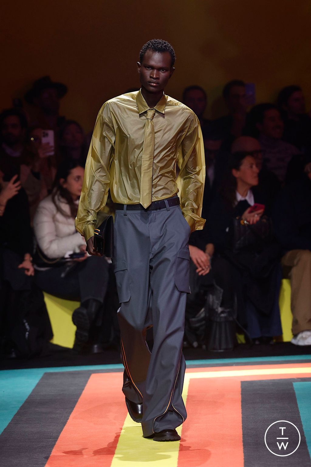 Fashion Week Milan Fall/Winter 2025 look 3 from the K-WAY collection menswear