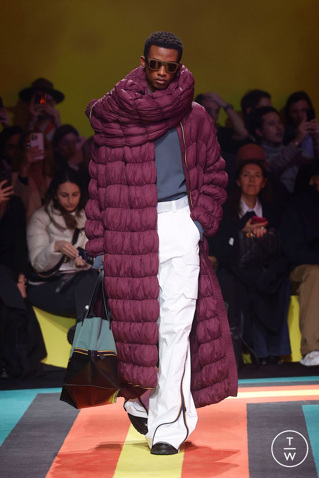 Fashion Week Milan Fall/Winter 2025 look 5 de la collection K-WAY menswear