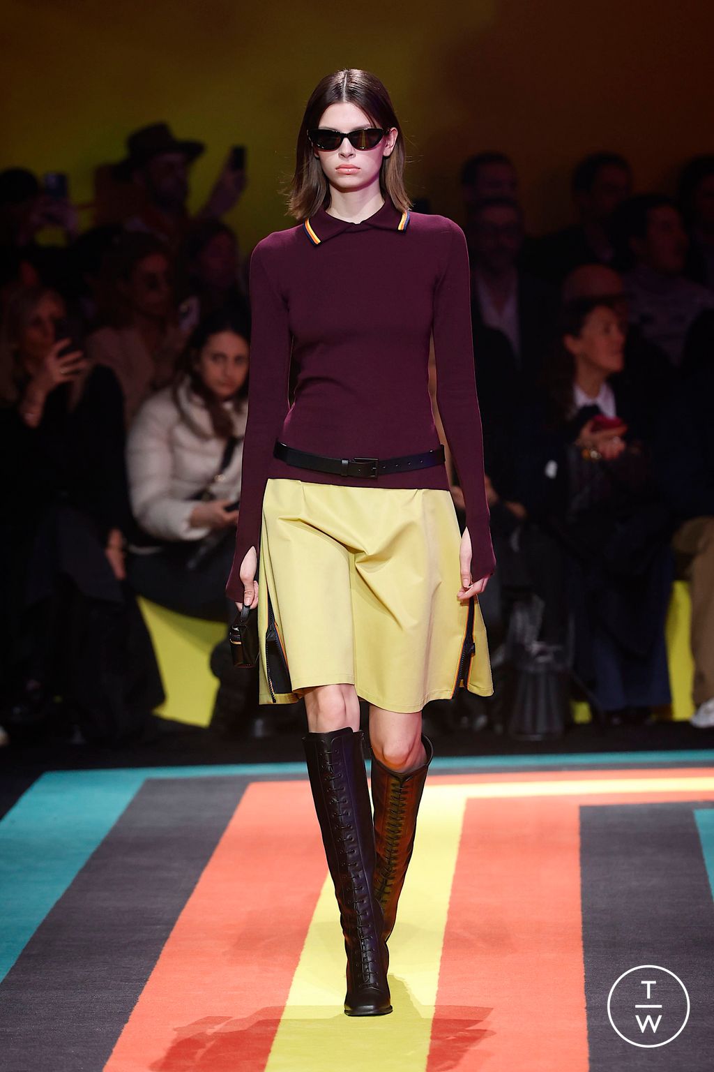 Fashion Week Milan Fall/Winter 2025 look 7 from the K-WAY collection 女装