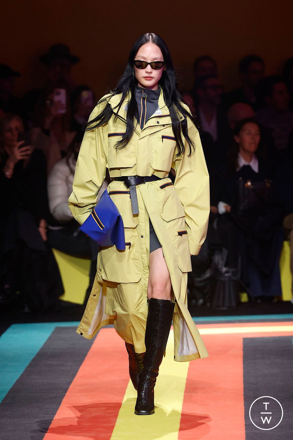 Fashion Week Milan Fall/Winter 2025 look 8 from the K-WAY collection 女装