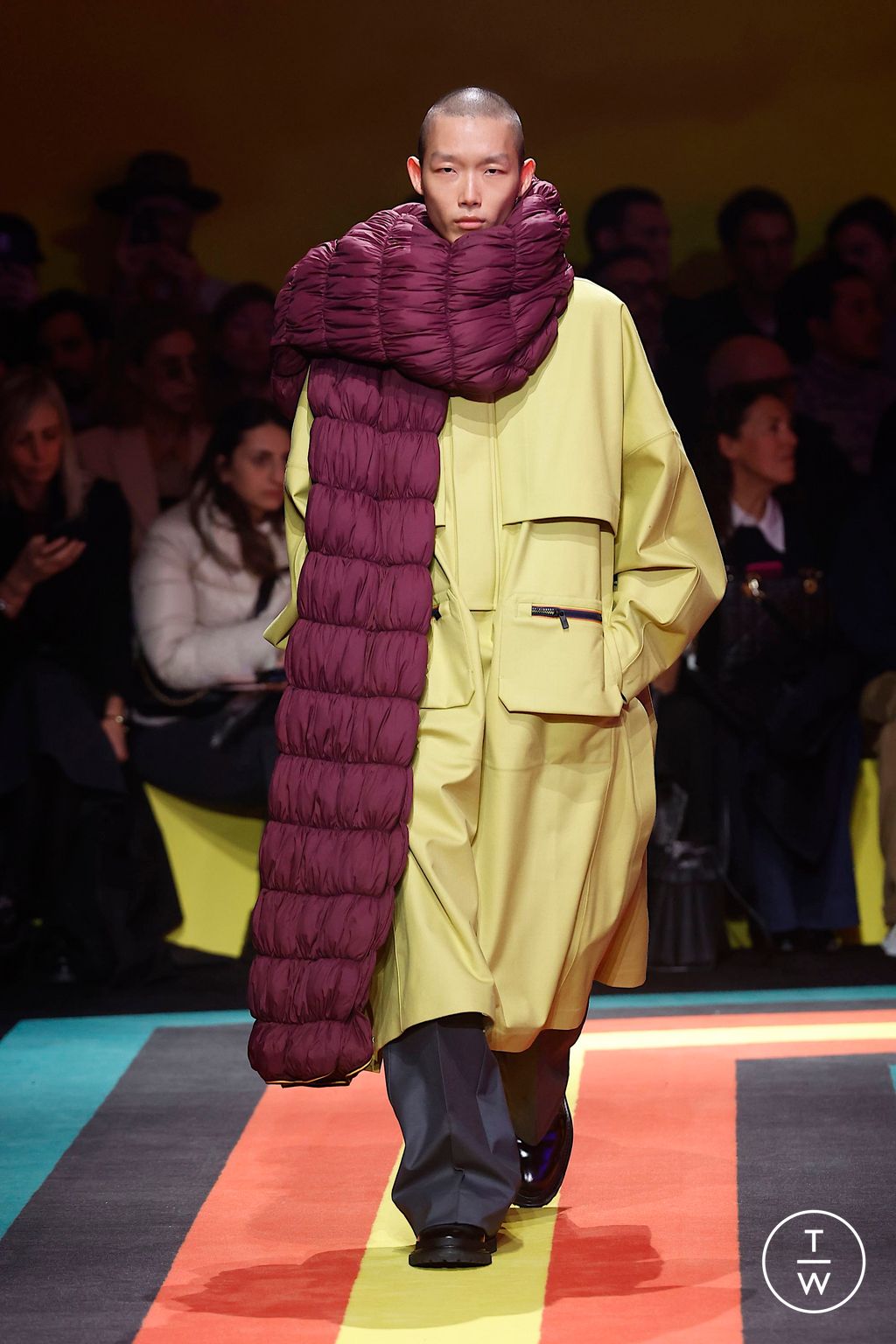 Fashion Week Milan Fall/Winter 2025 look 1 from the K-WAY collection menswear