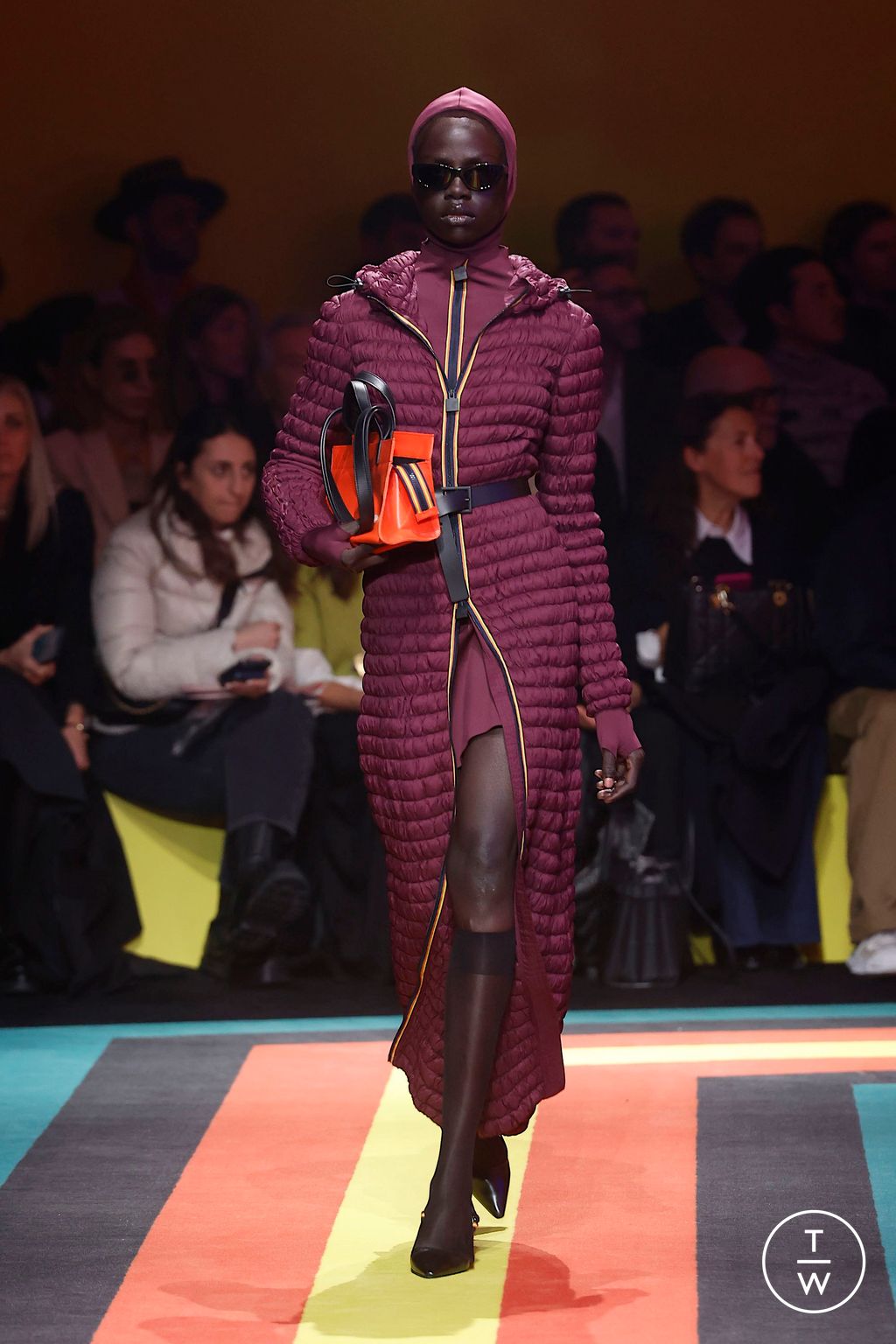 Fashion Week Milan Fall/Winter 2025 look 10 from the K-WAY collection womenswear
