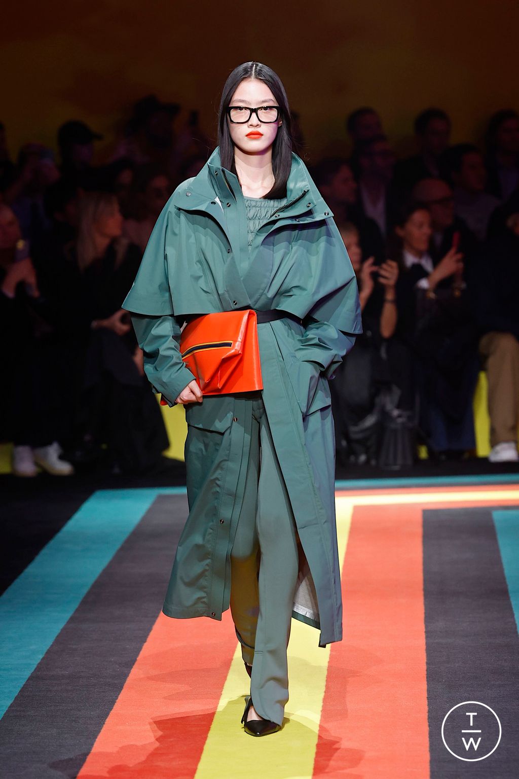 Fashion Week Milan Fall/Winter 2025 look 12 from the K-WAY collection womenswear