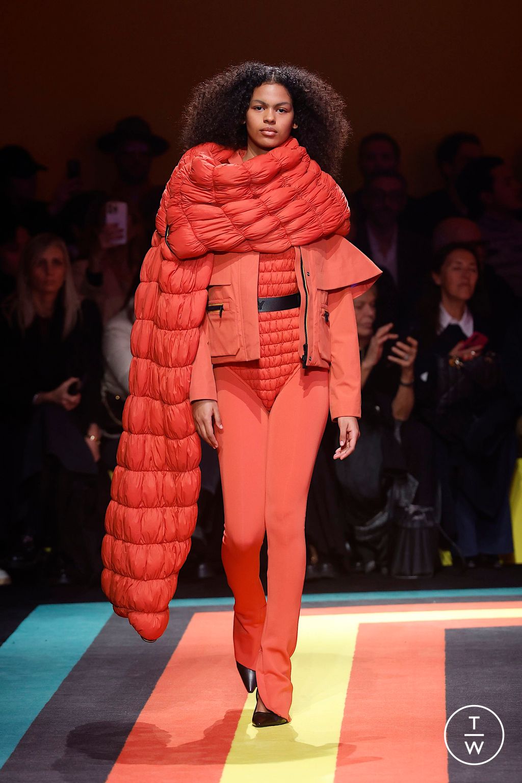 Fashion Week Milan Fall/Winter 2025 look 14 from the K-WAY collection womenswear
