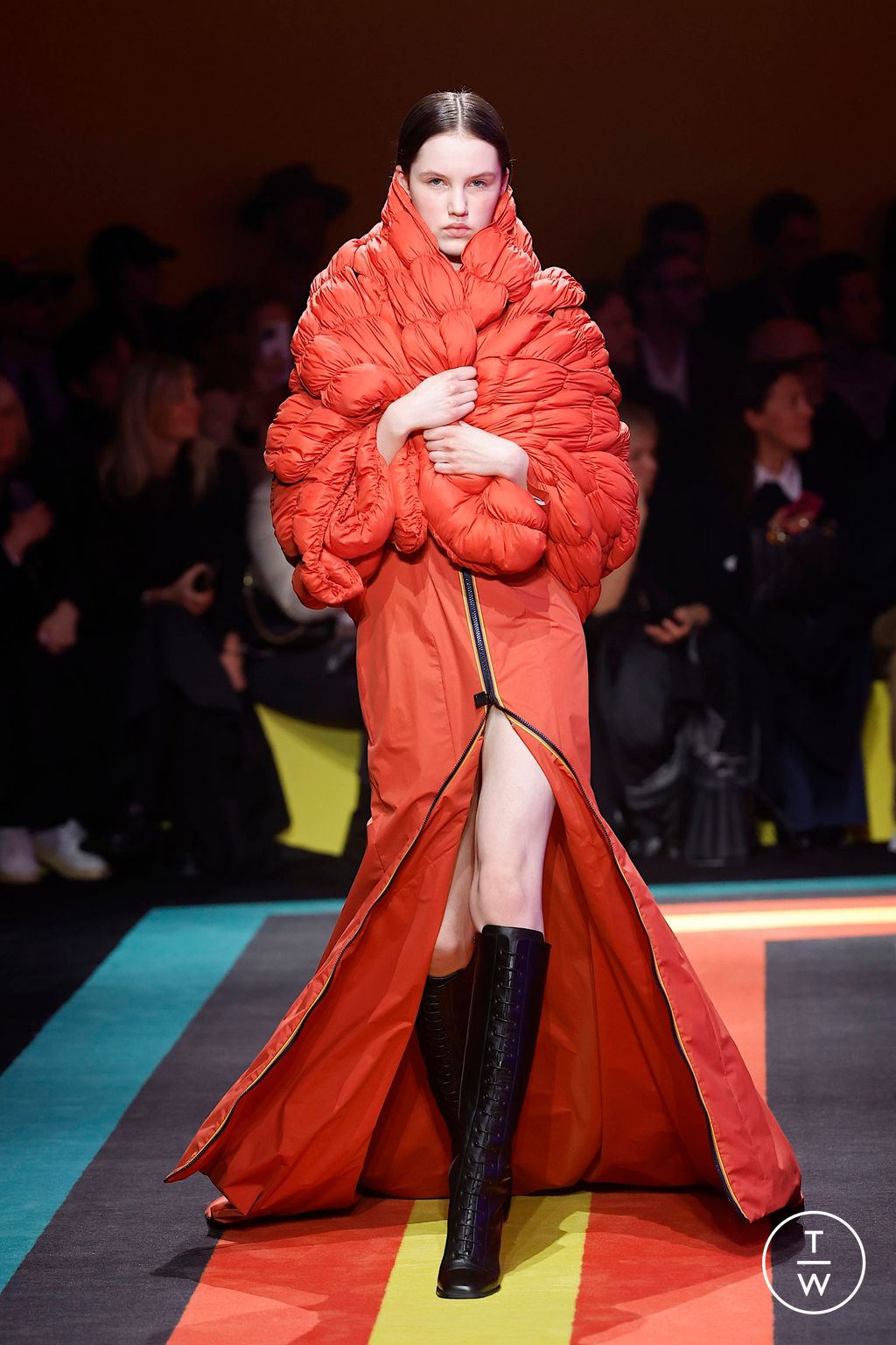 Fashion Week Milan Fall/Winter 2025 look 15 from the K-WAY collection womenswear