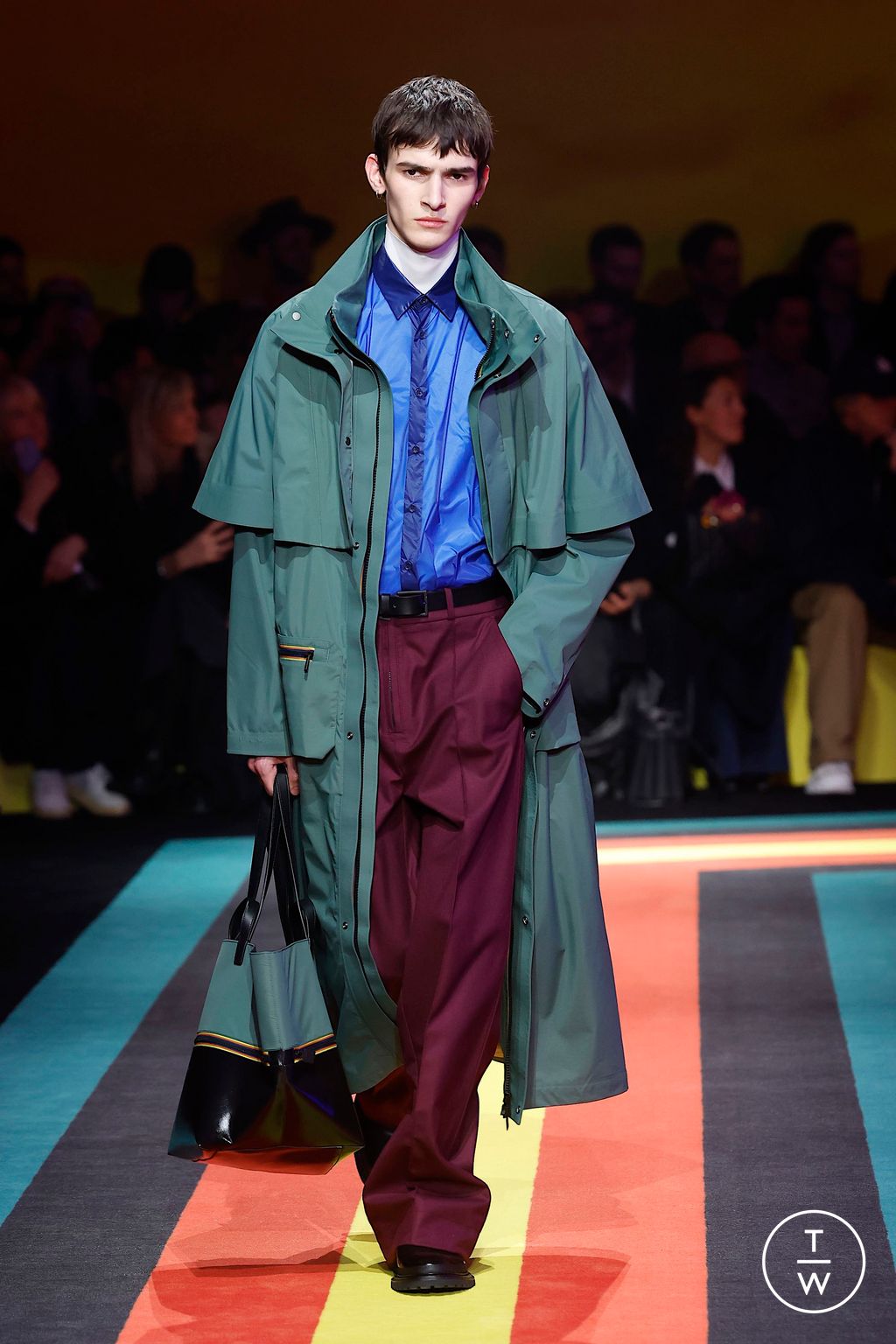 Fashion Week Milan Fall/Winter 2025 look 7 from the K-WAY collection 男装