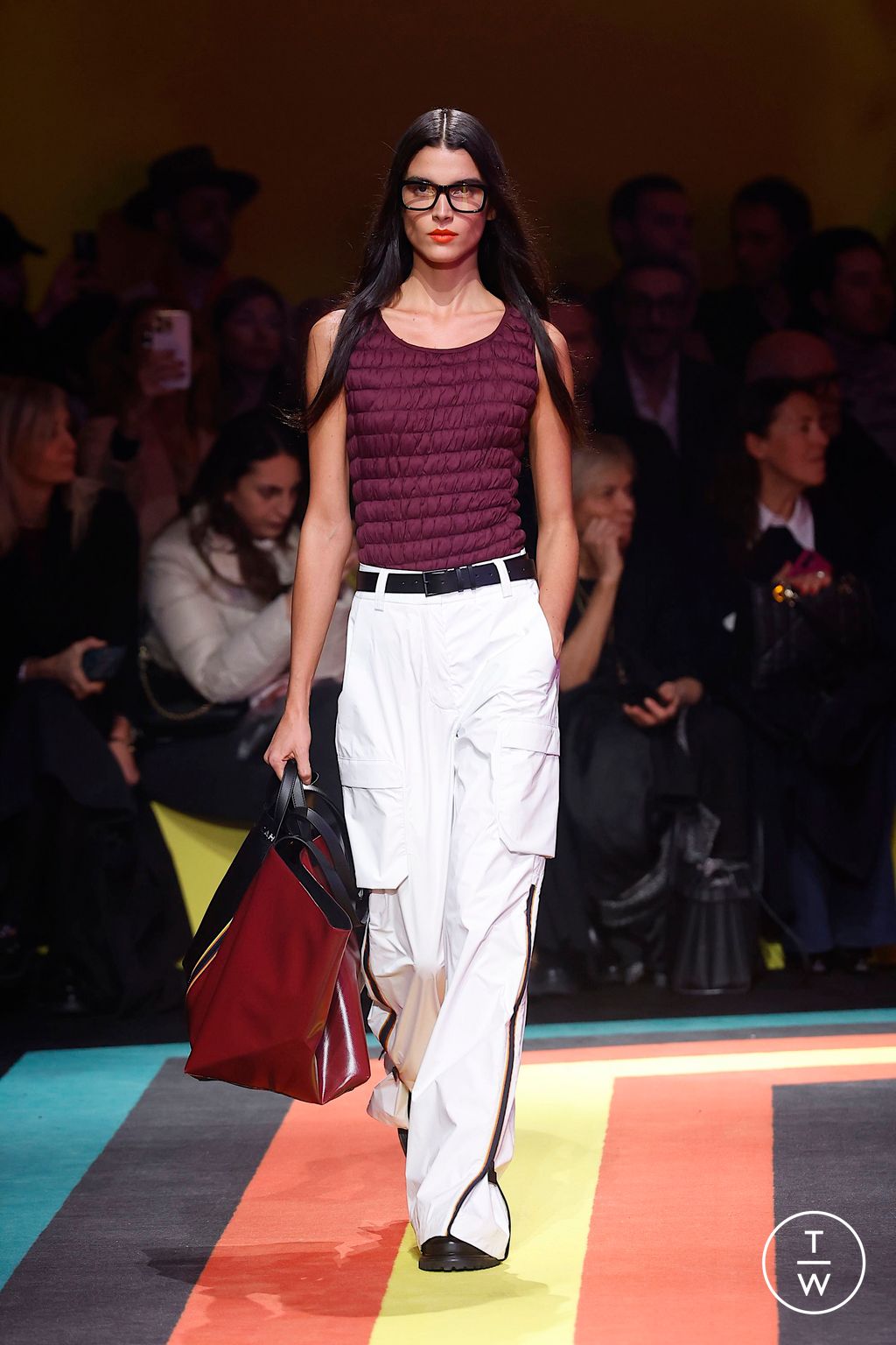 Fashion Week Milan Fall/Winter 2025 look 17 from the K-WAY collection womenswear