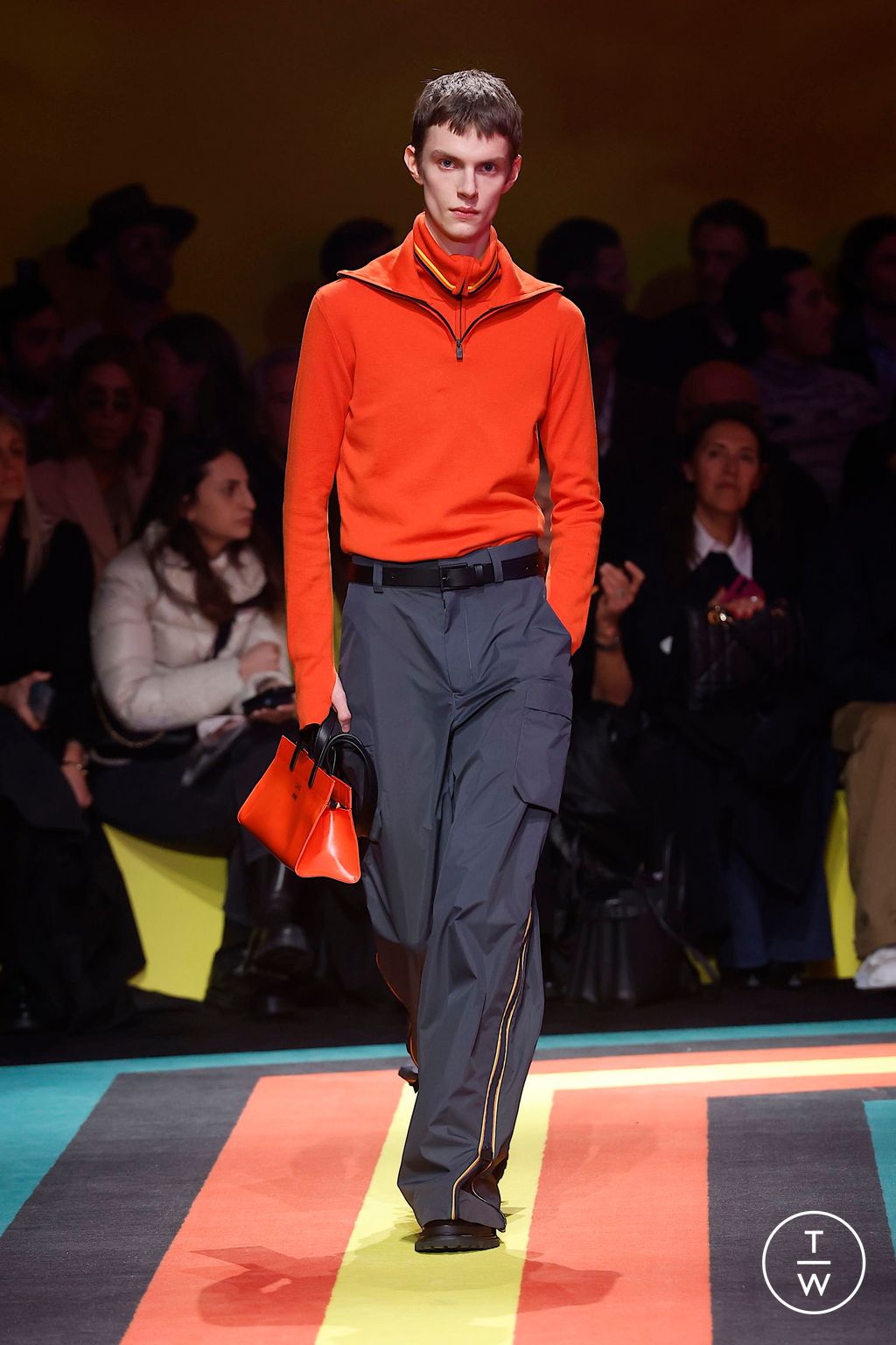 Fashion Week Milan Fall/Winter 2025 look 9 from the K-WAY collection menswear