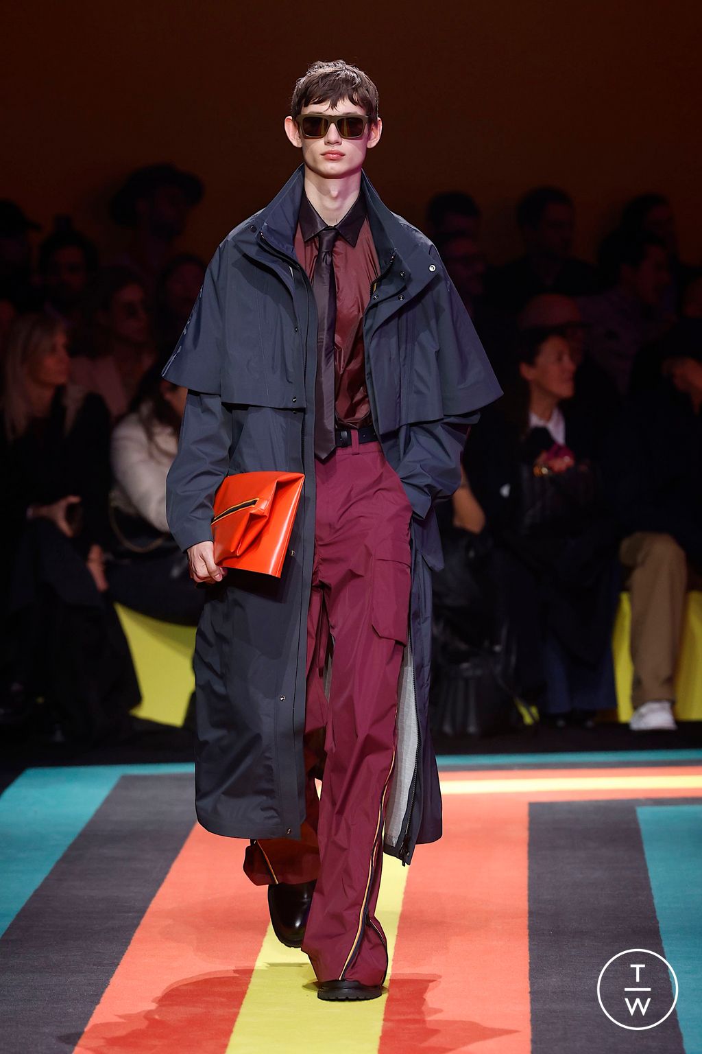 Fashion Week Milan Fall/Winter 2025 look 11 de la collection K-WAY menswear